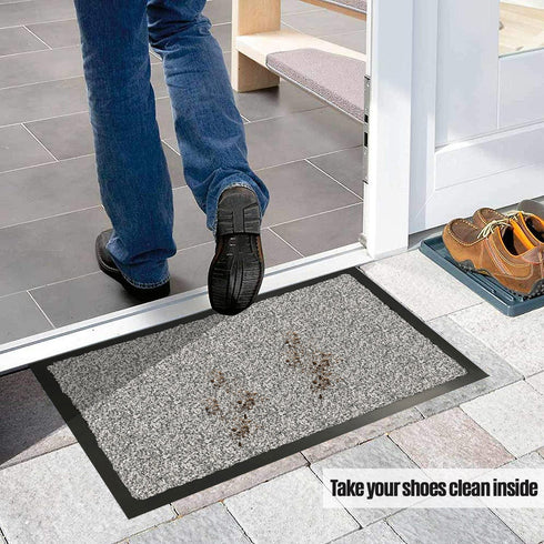 Edison Door Mat - Grey